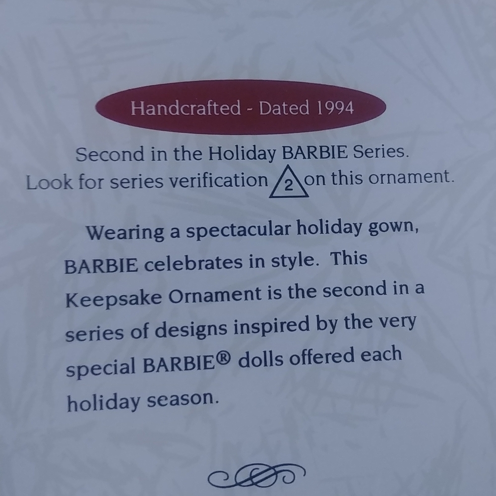 Vintage Holiday Barbie collectors Series 1-4 - Picture 5 of 10